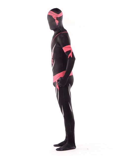 Cool Ninja Print Zentai Lycra Spandex Bodysuit