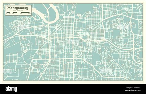 Map Of Downtown Montgomery Alabama