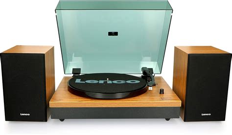 Lenco Record Player Ls Turntable With Bluetooth And X W Rms