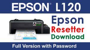 Epson L Resetter Tool Download For Free