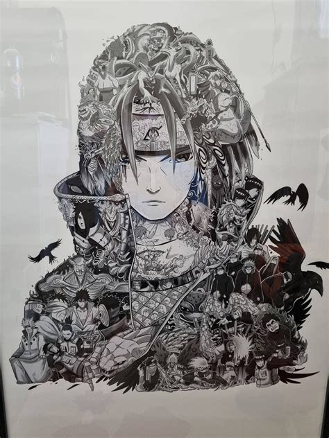 In 2023 Anime Canvas Painting Itachi Uchiha Art
