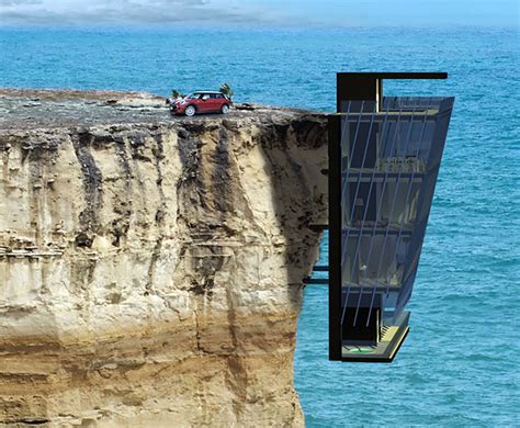 Bizarre House Hangs Perilously Over A Cliffs Edge In Australia Design You Trust