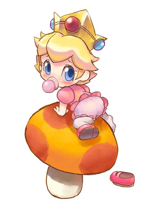 Baby Peach By Knattoh On DeviantART Peach Mario Super Mario Art