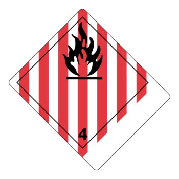 Hazard Class Flammable Solid Non Worded Shipping Name Standard