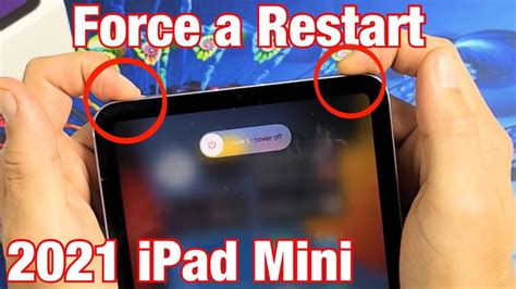 Ipad Mini 2021 How To Force A Restart Forced Restart Youtube
