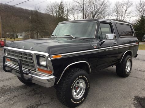 1978 Ford Bronco Ranger Xlt Low Original Miles Classic Ford Bronco 1978 For Sale