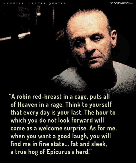 20 Best Hannibal Lecter Quotes 20 Hannibal Lecter Sayings