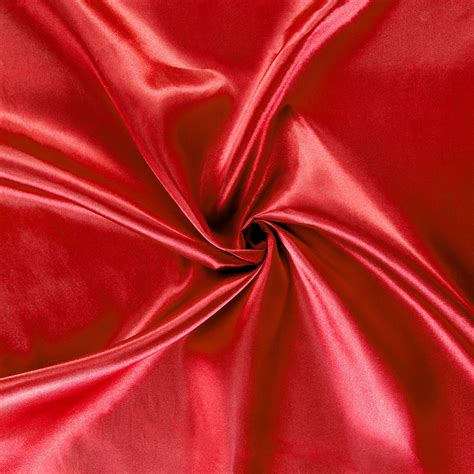 40 Yard Satin Fabric Roll Red At Cv Linens