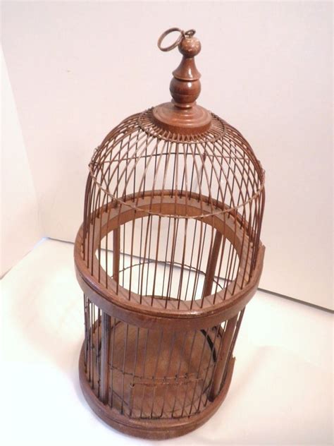 Decorative Wood Bird Cage