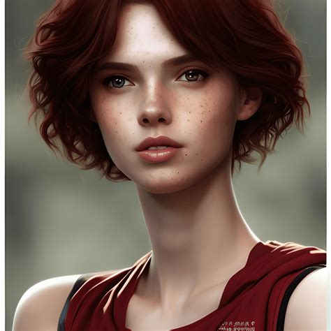 Beautiful Teen Girl Portrait · Creative Fabrica