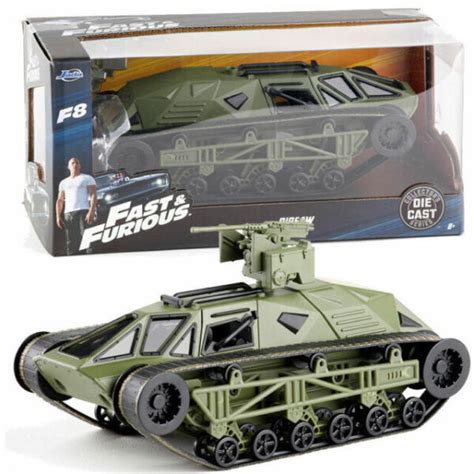 Jada Toys Fast And Furious 8 Ripsaw Tank 1 24 Green 98946 For Sale