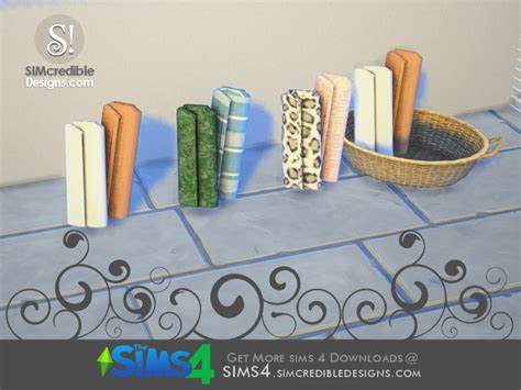 The Sims Resource Summer Illusion Towels