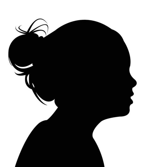 A Child Head Silhouette Vector Stock Vector Image By ©drart 59703083