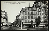 Neuilly-sur-Seine - Place parmentier et la Rue de Sablonville - Carte ...