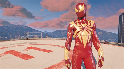 Iron Spider Armor Ps4 Add On Ped Gta5