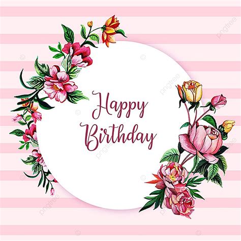We did not find results for: Watercolor Floral Happy Birthday Frame Background ...
