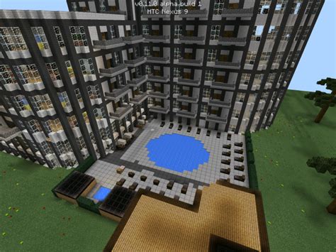 Modern Hotel Creation Minecraft Pe Maps