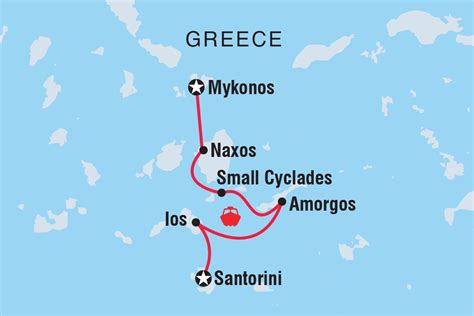 Sail Greece Santorini To Mykonos Peregrine Travel Centre Wa