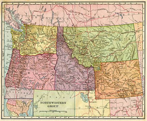 Map Of Pacific Northwest Usa