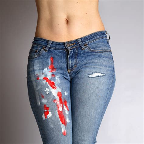 Painted On Jeans 17 366 Weekly 366 Challenge Body Art Flickr