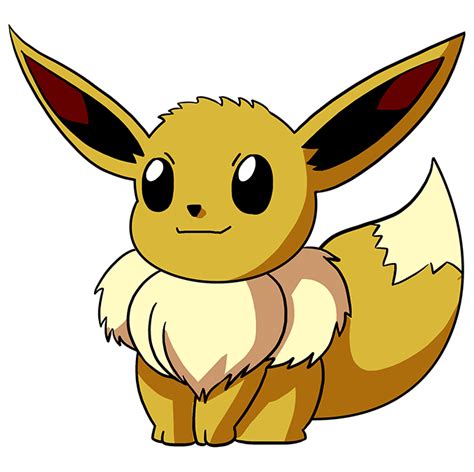 How To Draw Eevee From Pokémon Really Easy Drawing Tutorial Easy