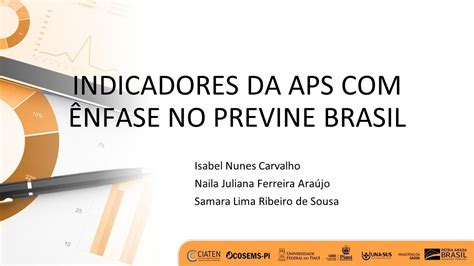 Indicadores da APS com ênfase no Previne Brasil Aula 1 YouTube