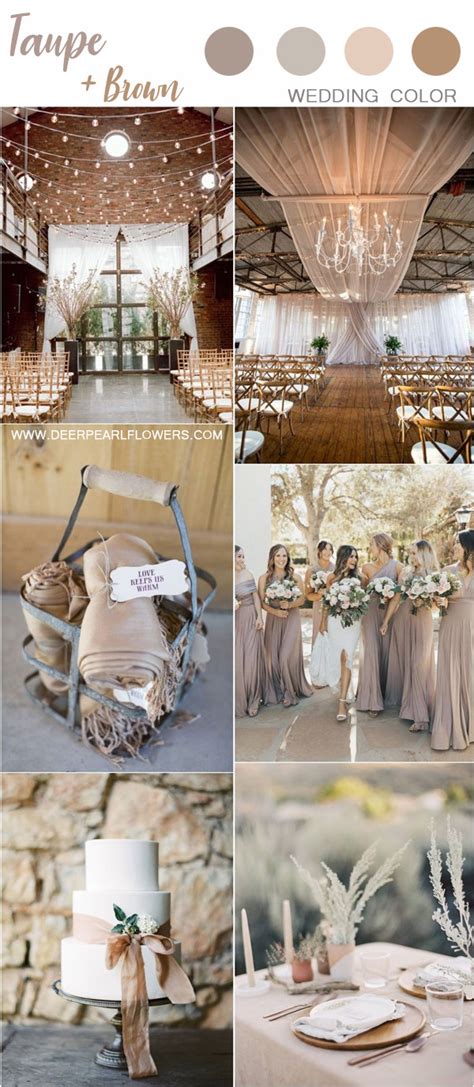 Top 10 Steal Worthy Neutral Wedding Color Combos To Inspire This Year