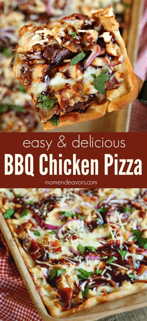 Bbq Chicken Bacon Pizza Chicken Pizza Recipes Barbecue