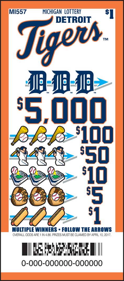 The fact is, raising money for your nonprofit organization or your private club is not the easiest thing to do anymore. Play Ball: Michigan Lottery Launches Detroit Tigers Pull ...