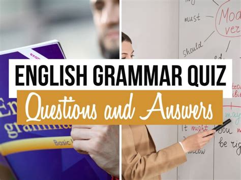 50 English Grammar Quiz Questions And Answers Quiz Trivia Games