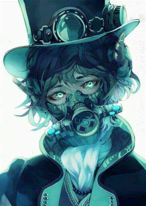 Gas Masks Fanart Anime Amino