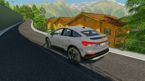 Ls22 Audi Q4 Sportback 40 E Tron V 1000 Pkws Mod Für Landwirtschafts Simulator 22