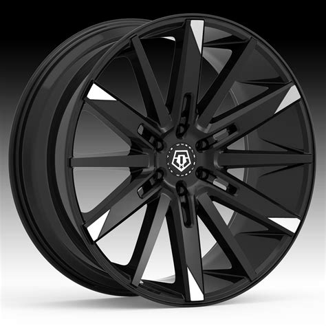 Tis Wheels 545mbt Gloss Machined Black Custom Wheels Rims 545mbt