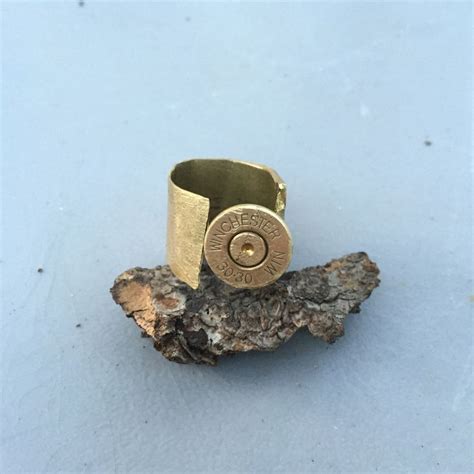 My Creative Boyfriend Made Me A Ring Out Of A Winchester Bullet