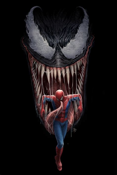 Artstation Spiderman Venom Separation Anxiety