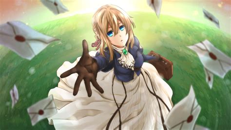 Download Skirt Violet Evergarden Character Anime Violet Evergarden 4k