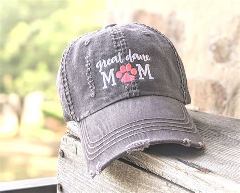 Great Dane Mom Hat great dane gift great Dane hat great | Etsy | Mom hats, Great dane, Kids 
