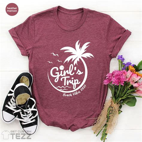 Girls Trip Shirt Beach Vacation Shirt Best Friend Tshirt Etsy Uk