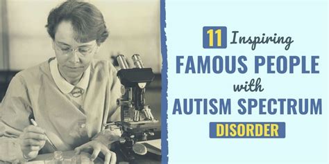 11 Inspiring Famous People With Autism Spectrum Disorder