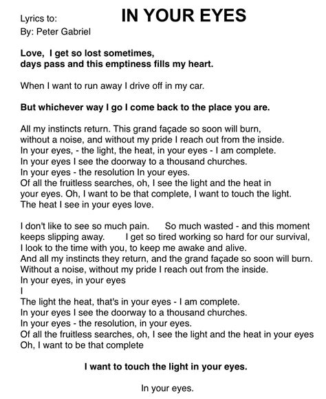 Peter Gabriel In Your Eyes Lyrics Accurate Lenamortgage