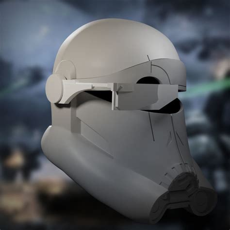 Crosshair Helmet The Bad Batch Star Wars The Clone Wars 3d Model
