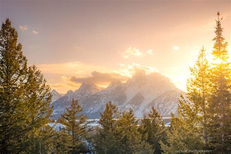 I Managed To Catch The Sunset Last Night In Grand Teton National Park