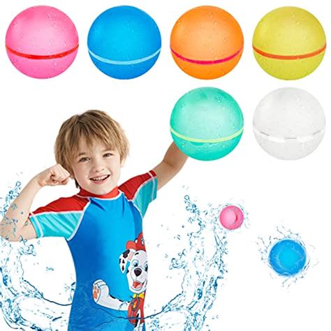 Buy 2022 Upgrade Reusable Water Balloons For Kids Water Bombs Splash