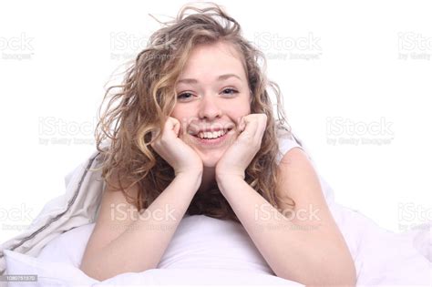 Beautiful Woman In Bed Stock Photo Download Image Now Activity