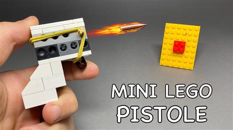 How To Make A Lego Mini Pistol Lego Gun Youtube