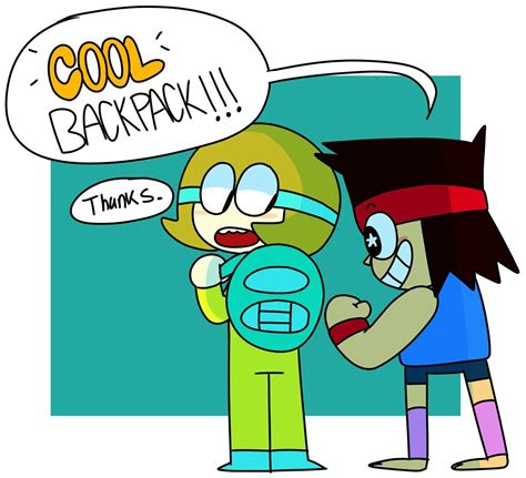 Dendys Backpack Has A Lot Of Cool Gadgets Ok Ko Lets Be Heroes Kos Cartoon Network