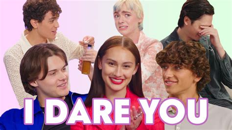 The Summer I Turned Pretty Cast Play I Dare You Teen Vogue YouTube