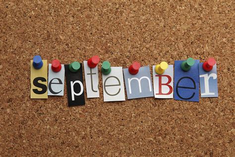 September Themes, Holidays, and Special Events