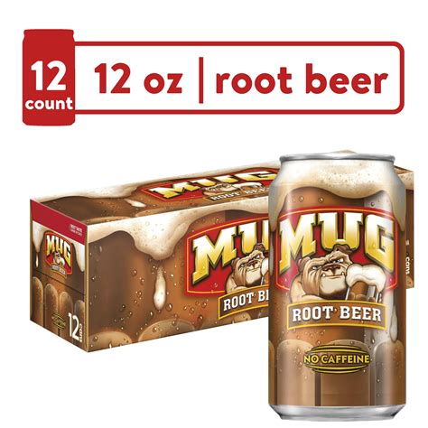 Mug Root Beer Soda Pop Fl Oz Pack Cans Walmart Com