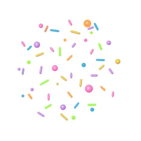 Transparent Sprinkles Png Free Logo Image